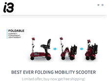 Tablet Screenshot of foldablescooter.com